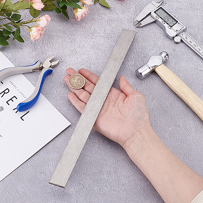 304 Stainless Steel Flat Strip LS-DIY-WH0888-616P-1
