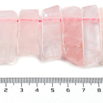 Natural Rose Quartz Beads Strands G-L551B-17-1