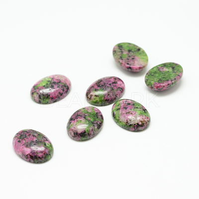 Synthetic Ruby in Zoisite Gemstone Cabochons X-G-T020-13x18mm-13-1