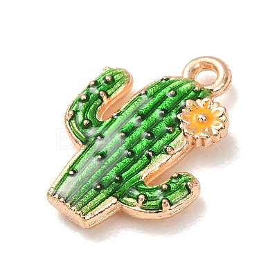Alloy with Enamel Pendants AL-CBA9CD2-02G-1