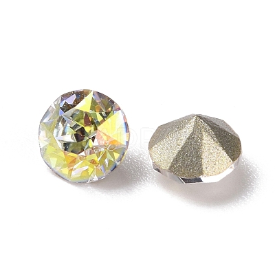 Light AB Style Glass Rhinestone Cabochons RGLA-J014-A-001LA-1