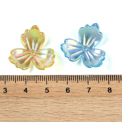 UV Plating Acrylic Beads Cap OACR-B025-01A-1