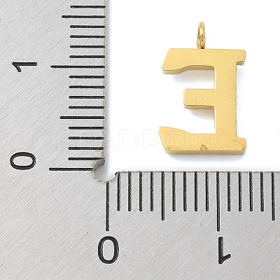 Ion Plating(IP) 304 Stainless Steel Micro Pave Cubic Zirconia Pendants STAS-Z107-03G-05-1