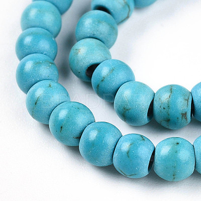 Synthetic Turquoise Beads Strands TURQ-S192-4mm-2-1
