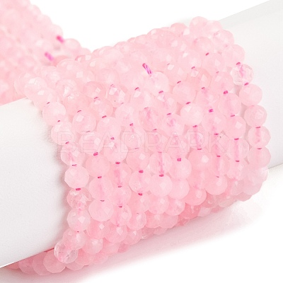 Natural Rose Quartz Beads Strands G-F770-C06-04-1