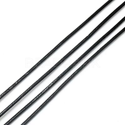 Round Cowhide Leather Cord WL-Q007-1mm-2-1