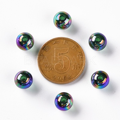 Transparent Acrylic Beads MACR-S370-B8mm-735-1