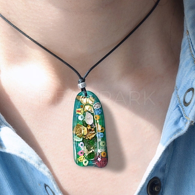 DIY Irregular Shape Pendant Silicone Molds DIY-G067-02C-1