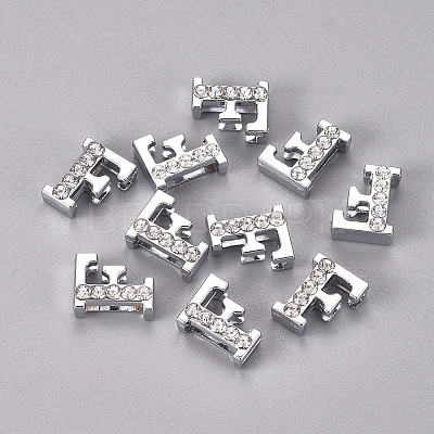 Alloy Slide Charms PALLOY-WH0066-21F-1