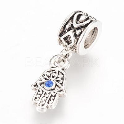 Alloy European Dangle Charms MPDL-S057-11-1