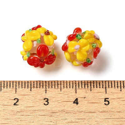 Handmade Lampwork Beads LAMP-B025-03B-15-1