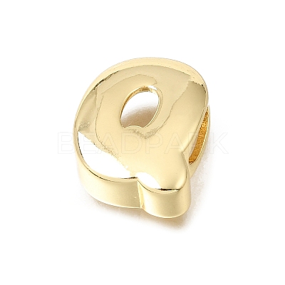 Brass Slide Charms KK-E802-33G-Q-1
