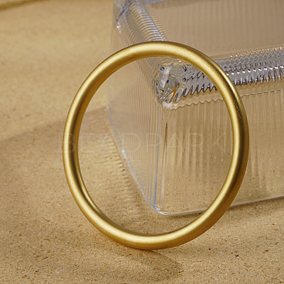 Simple Stainless Steel Plain Bangles for Women SL2328-1