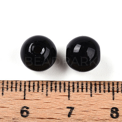 Opaque Solid Color Glass Beads X1-GLAA-N007-8mm-A16-1