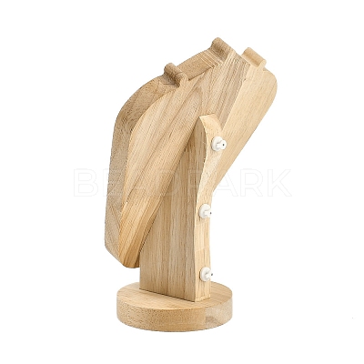 Bust Shaped Velvet Necklace Display Stands NDIS-C005-01A-1