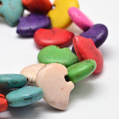 Synthetic Turquoise Bead Strands G-M150-27-1