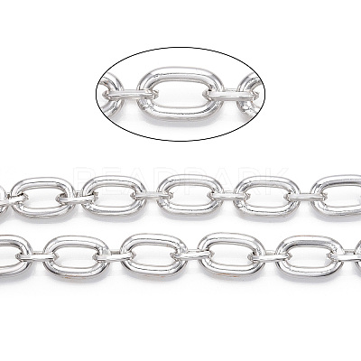 Aluminum Oval Link Chains CHA-N003-08P-1