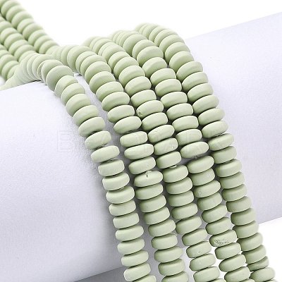 Handmade Polymer Clay Beads Strands X-CLAY-N008-008-101-1