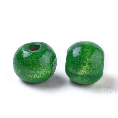 Dyed Natural Wood Beads WOOD-Q006-12mm-M-LF-1