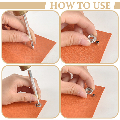 Removable Zinc Alloy Snap Button Sets TOOL-WH0059-126A-1