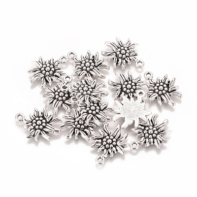 Tibetan Style Alloy Pendants TIBEP-A113357-AS-LF-1