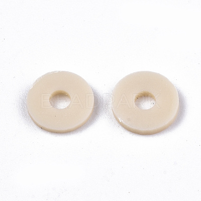 Handmade Polymer Clay Beads CLAY-Q251-6.0mm-106-1