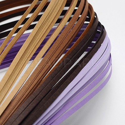 6 Colors Quilling Paper Strips DIY-J001-3mm-A06-1