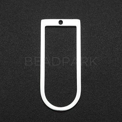 Tarnish Resistant 201 Stainless Steel Pendants STAS-R111-LA081-1