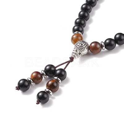 Mala Bead Bracelet BJEW-JB08211-1