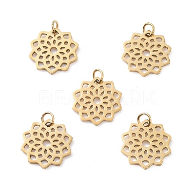 PVD Vacuum Plating 304 Stainless Steel Pendants STAS-S105-T516G-1
