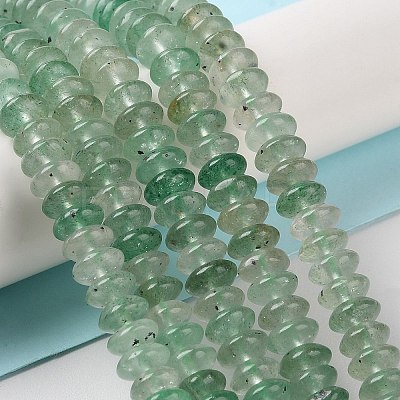Natural Green Strawberry Quartz Beads Strands G-Z030-A17-02-1