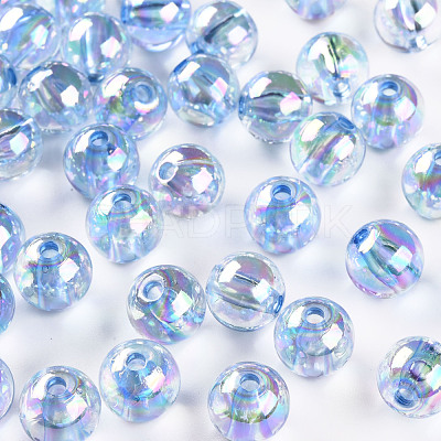 Transparent Acrylic Beads MACR-S370-B10mm-749-1