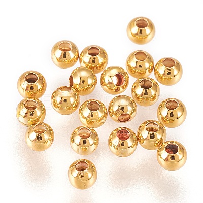 Brass Beads LS-KK-E759-8mm-08G-1