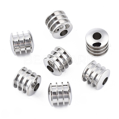 Non-Tarnish 316 Surgical Stainless Steel Beads STAS-N097-062P-1