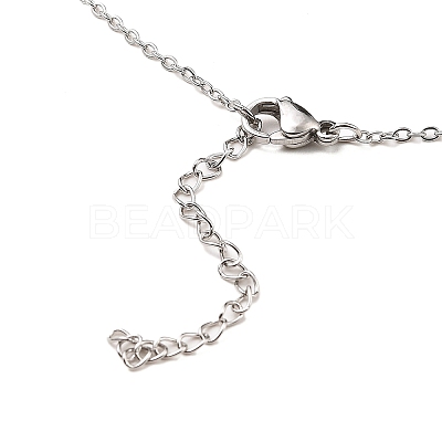 Non-Tarnish Stainless Steel Pendants Necklaces NJEW-K267-01A-P-1