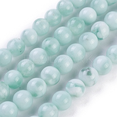 Natural Glass Beads Strands G-I247-15A-1