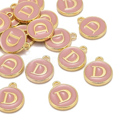 Golden Plated Alloy Enamel Charms LS-ENAM-S118-07D-1