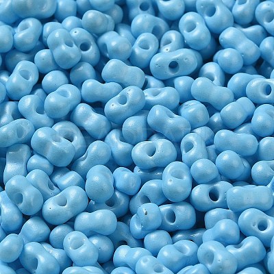 Baking Paint Glass Seed Beads SEED-K009-01A-06-1