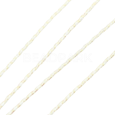 (Defective Closeout Sale: Broken Spool) 12 Rolls Polyester Metallic Threads OCOR-XCP0002-62-1