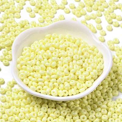 Baking Paint Glass Seed Beads SEED-B001-02A-13-1