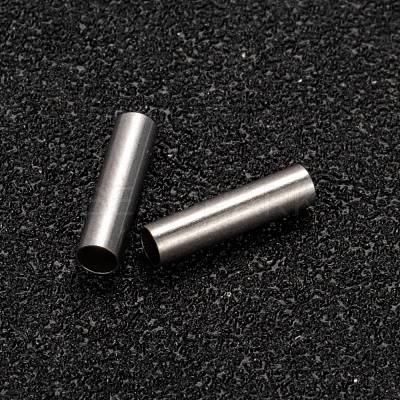 Tarnish Resistant 304 Stainless Steel Tube Beads X-STAS-G071-32P-1