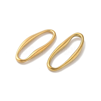 304 Stainless Steel Oval Linking Rings STAS-L300-010B-G-1
