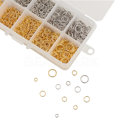 Iron Open Jump Rings IFIN-CJ0001-43-1
