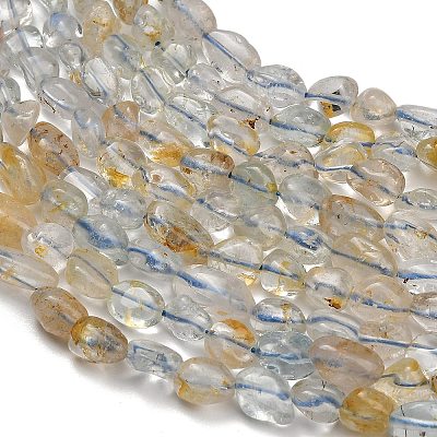 Natural Topaz Beads Strands G-D108-A04-03-1