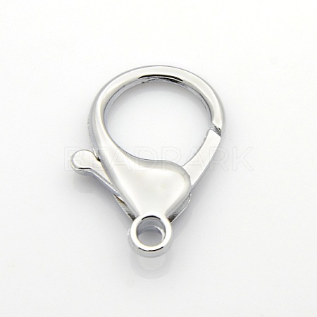 Zinc Alloy Large Lobster Claw Clasps X-PALLOY-O040-01-1