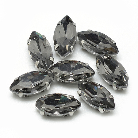 Sew on Rhinestone RGLA-T034-6x12mm-07-1