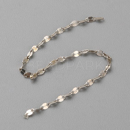 925 Sterling Silver Dapped Chains STER-TAC0003-03P-1