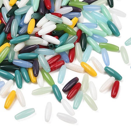 Opaque Colours Glass Seed Beads EGLA-K064-10-1