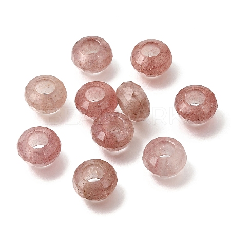 Natural Strawberry Quartz European Beads GG-NH0003-A08-1