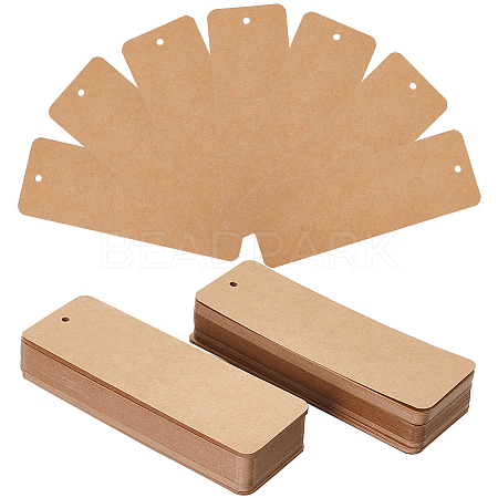 150Pcs Paper Blank Bookmarks AJEW-SP0001-24A-1